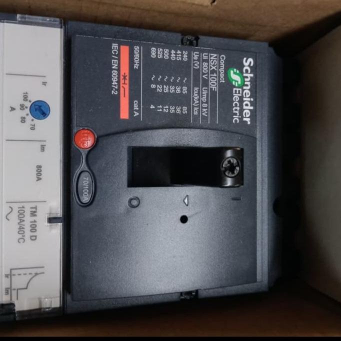 Promo MCCB Schneider NSX100F 3x100A LV429630 NSX 100 F 3P 100A Murah