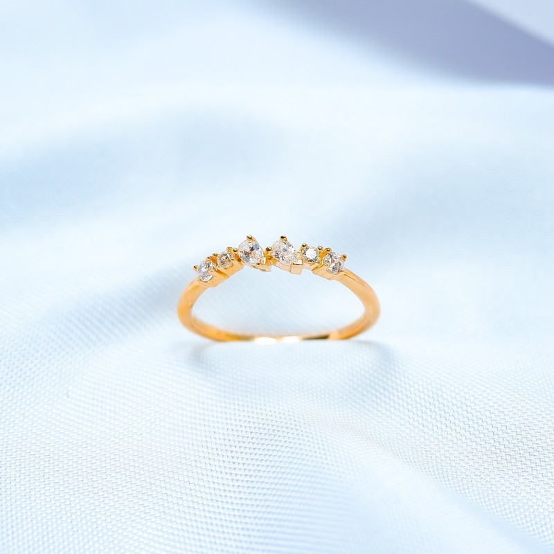 Cincin Kim Series by Sandra Dewi Gold Kadar 18K RI200217