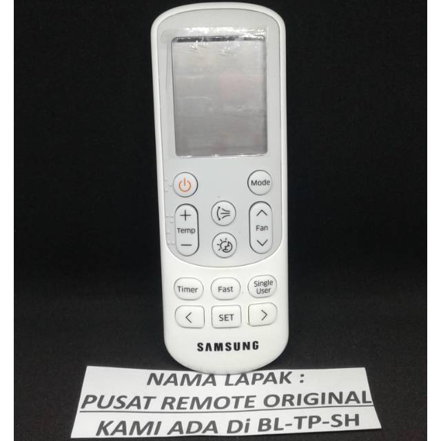 REMOTE REMOT AC SAMSUNG FAST ORIGINAL ASLI