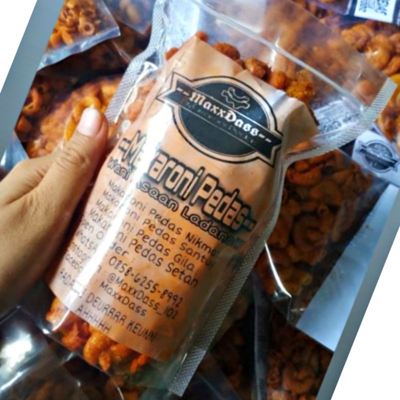 

Makaroni Bantet Pedas/Aroma jeruk lemo150 gr