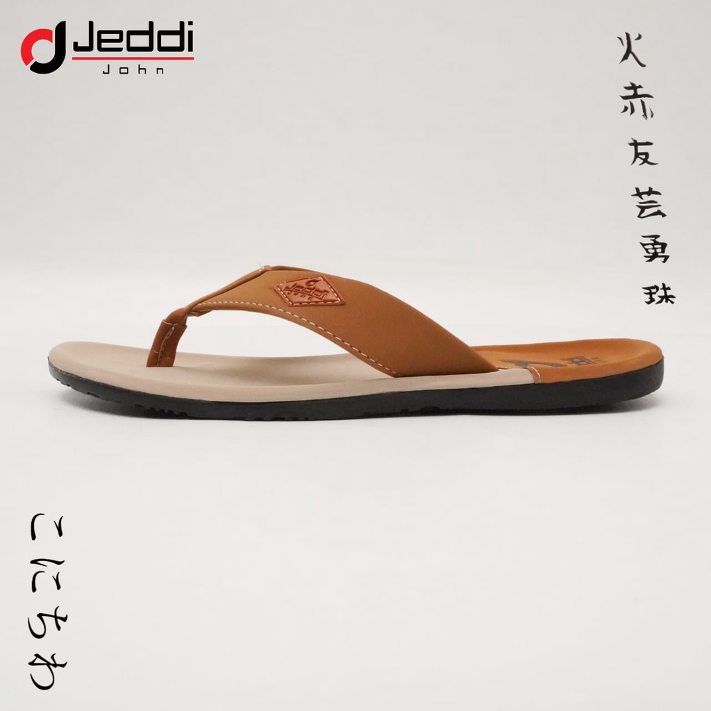 JEDDI [HW-02] Sandal Japit Pria/ Sandal Distro Cowok/ Sendal Jepit Cowok Kasual Santai/ Sandal Jepit