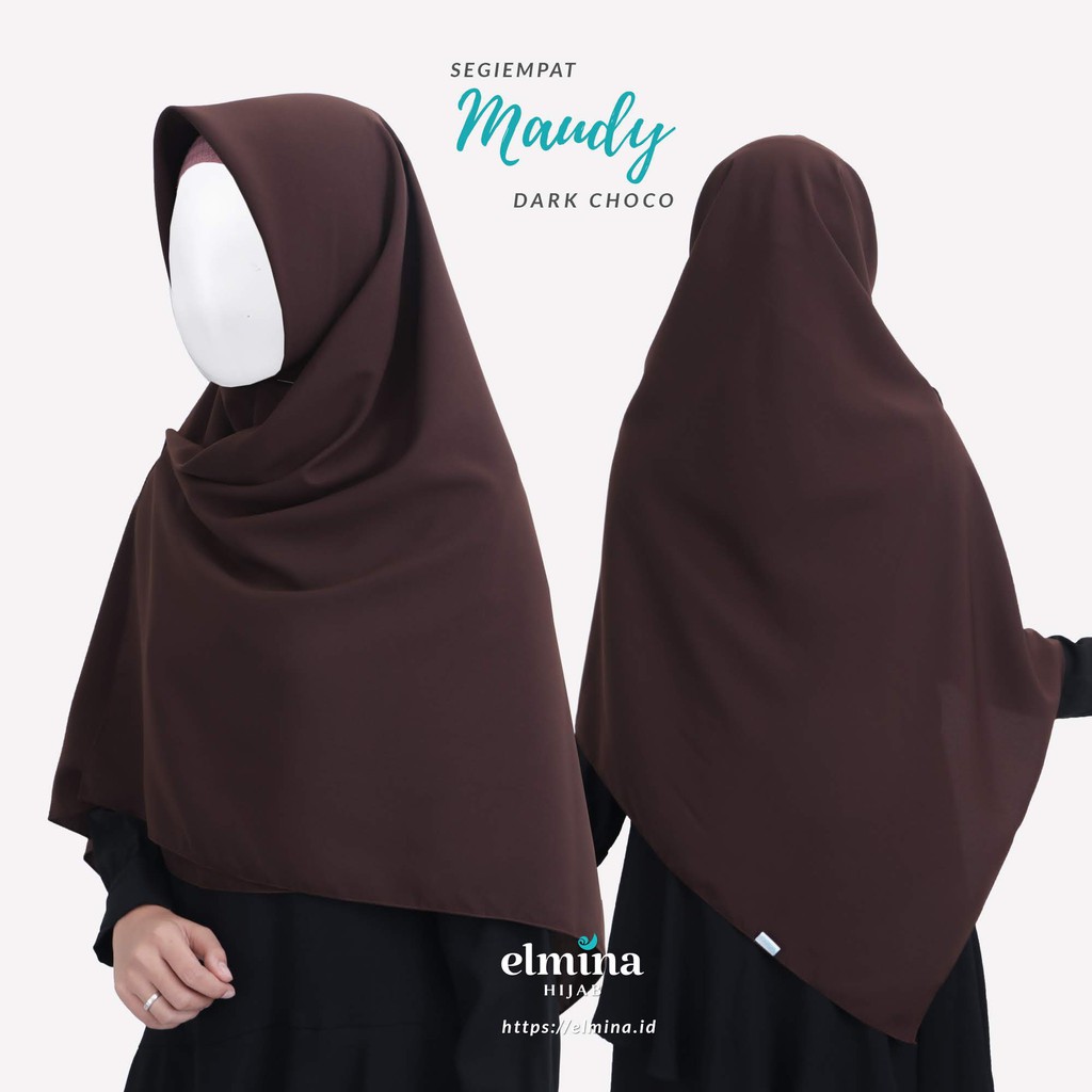 Elmina Khimar Segiempat Maudy 150