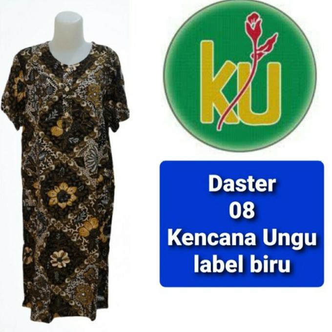 Best Seller # Daster 08 Sg Kencana Ungu Label Biru