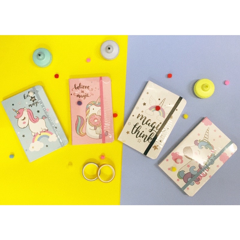 

FASHION NOTES BOOK MOTIF UNICORN UK A6