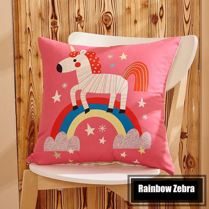 Sarung Bantal Kursi GRATIS Bantal Ukuran 40 x 40 Animal Bantal Sarung Terbaru Model Lucu Termurah