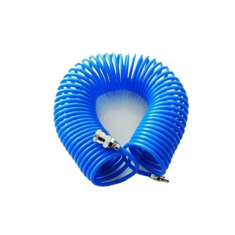 MOLLAR SELANG SPIRAL 12 METER MESIN KOMPRESOR ANGIN AIR RECOIL HOSE