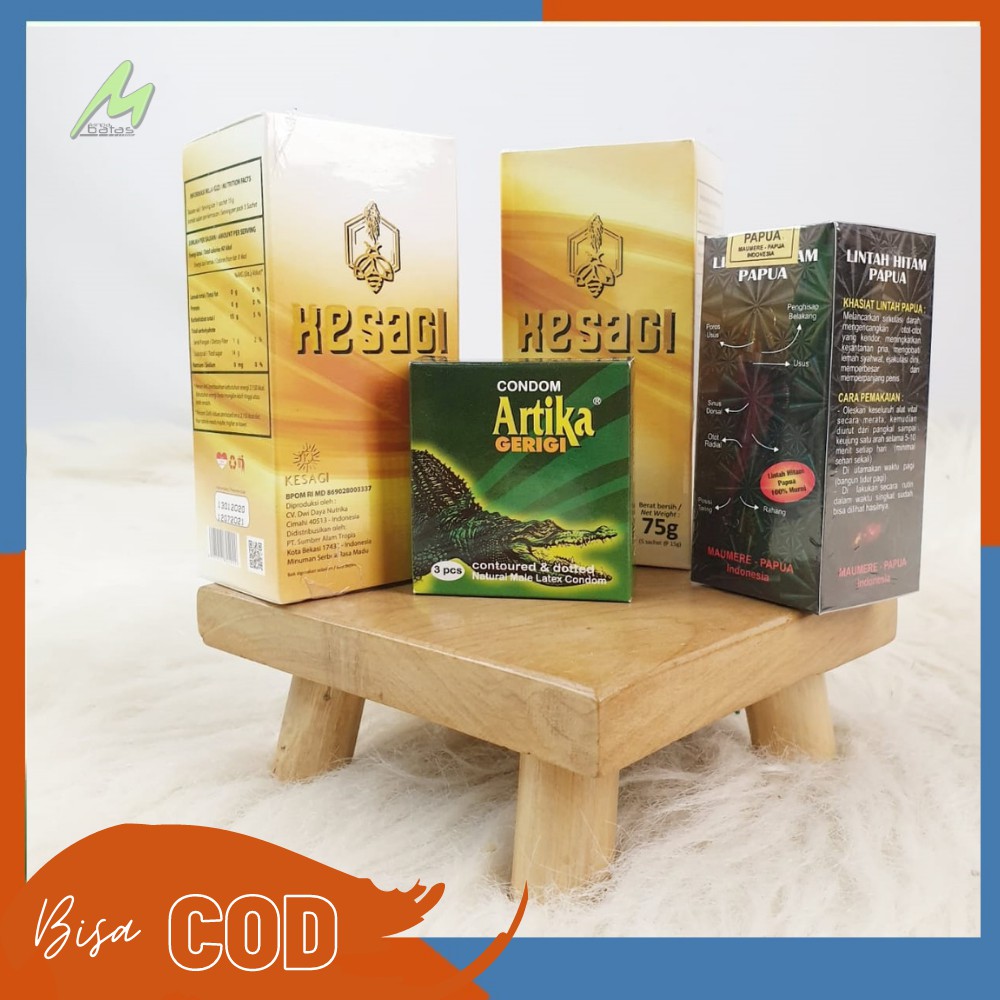 KESAGI Original Herbal (2 Box Kesagi + 1 Botol MLP + 1 Box MP)