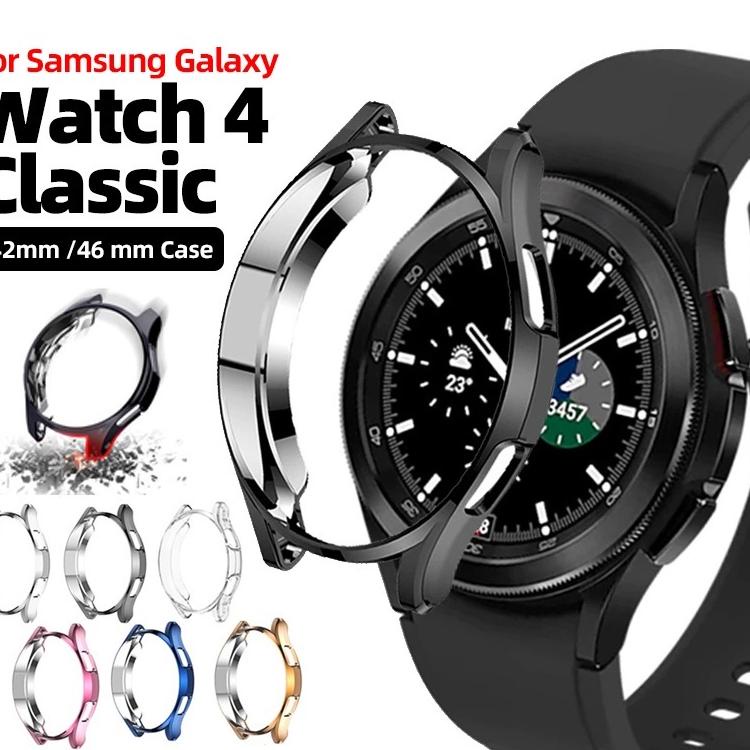 Dijamin Miring harga.. Pelindung Case TPU untuk Smartwatch Galaxy Watch 4 Classic 42mm / Watch 4 Cla