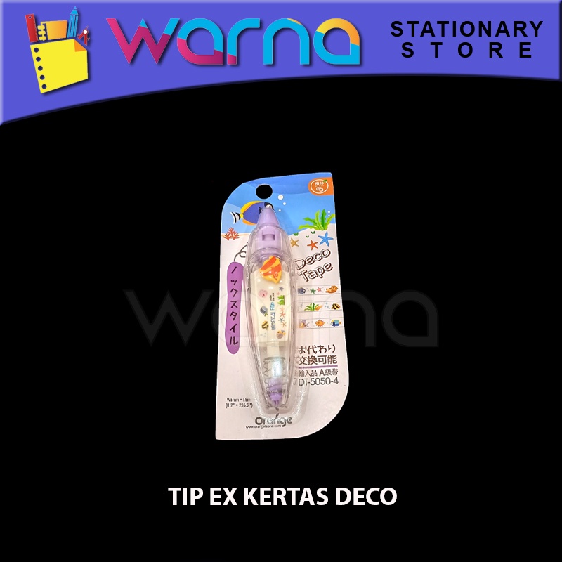 

TIP EX KERTAS CORRECTION TAPE DECORATION DECO