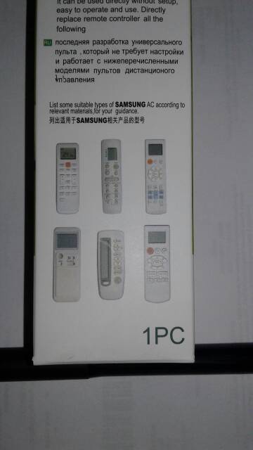 REMOTE REMOT AC SAMSUNG INVERTER MULTI UNIVERSAL