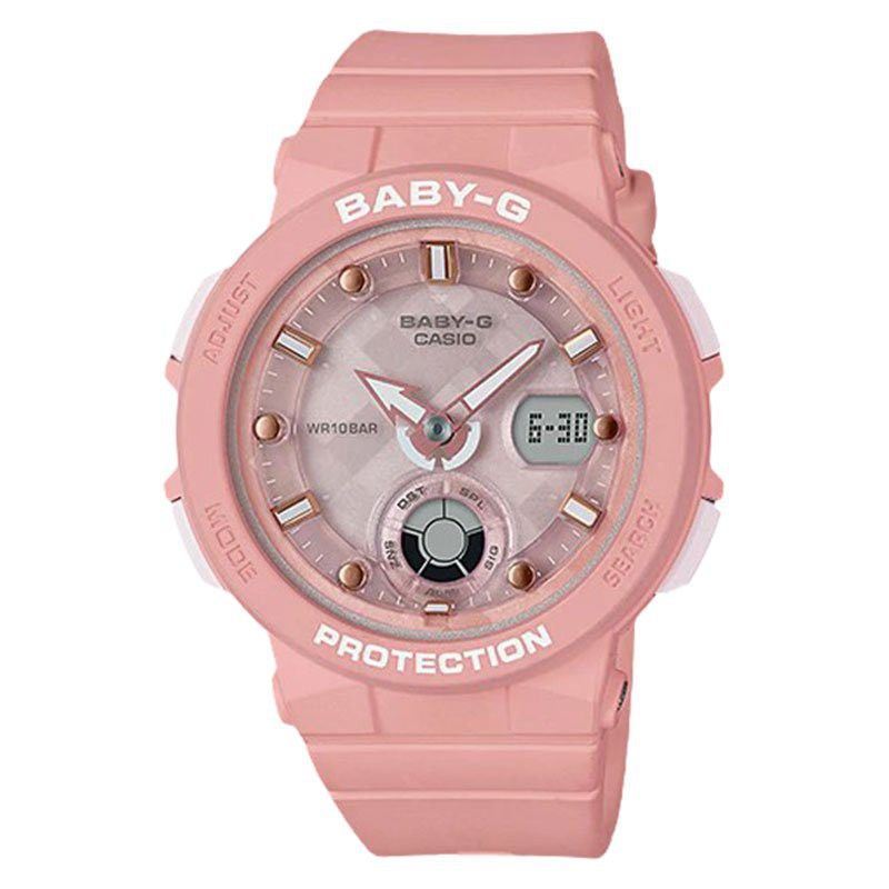 Termurah Jamtangan wanita Baby G BGA-250-4ADR fullset Original garansi resmi 2thn
