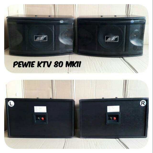 SPEAKER PASIF 8 INCH SEPASANG PEWIE KTV 80 MKII