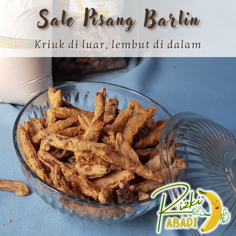 

Sale Pisang Barlin Murah Enak Renyah di luar manis lembut di dalam