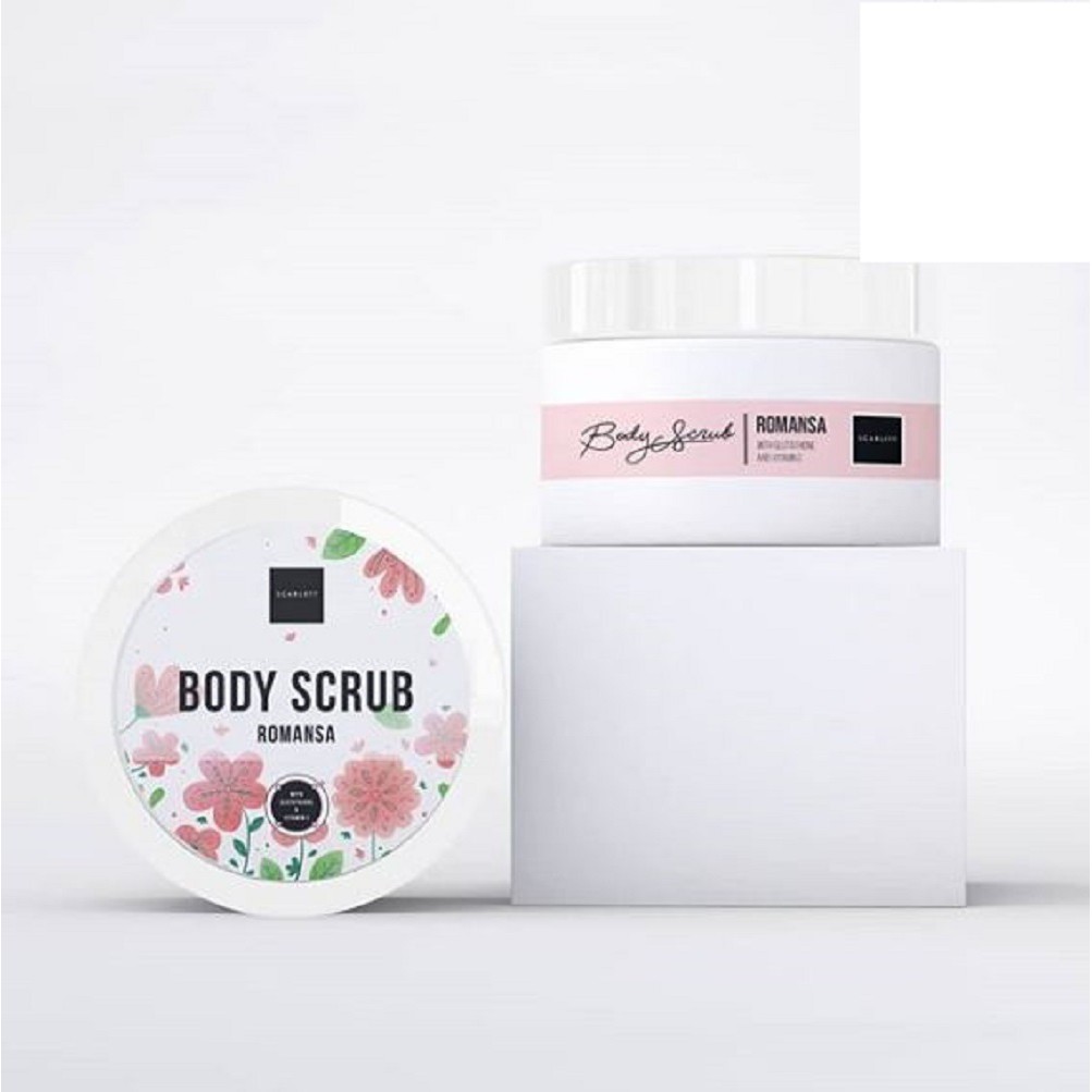 READY scrub scarlett - lulur scarlet - BODY SCRUB/LULUR