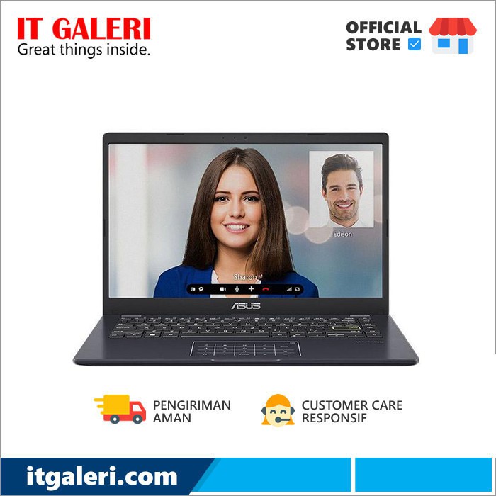 Laptop ASUS E410MA-BV456FHD STAR BLACK | BONUS OHS 2019