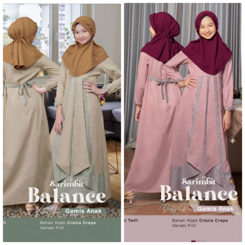 BALANCE NIBRAS GAMIS ANAK SARIMBIT