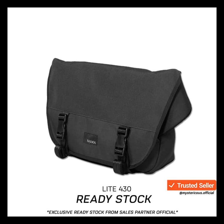 Terbaru Tas Messengger Unisex Lite No. 430 Black By Nama - Warranty Lifetime Terlaris 