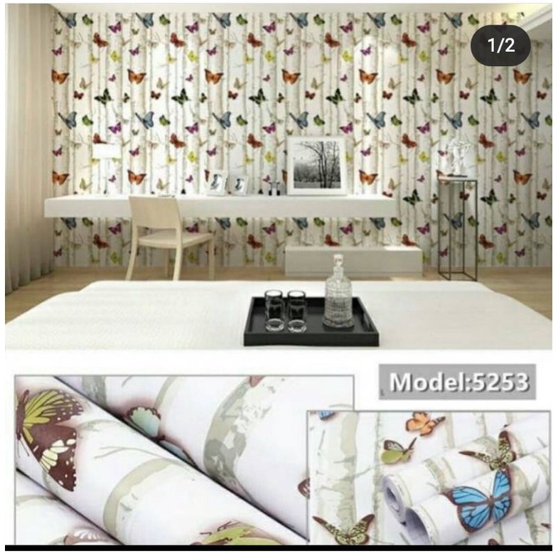 

Motif Kupu Kupu ll WALLPAPERSTICKERSTOREJAMBI