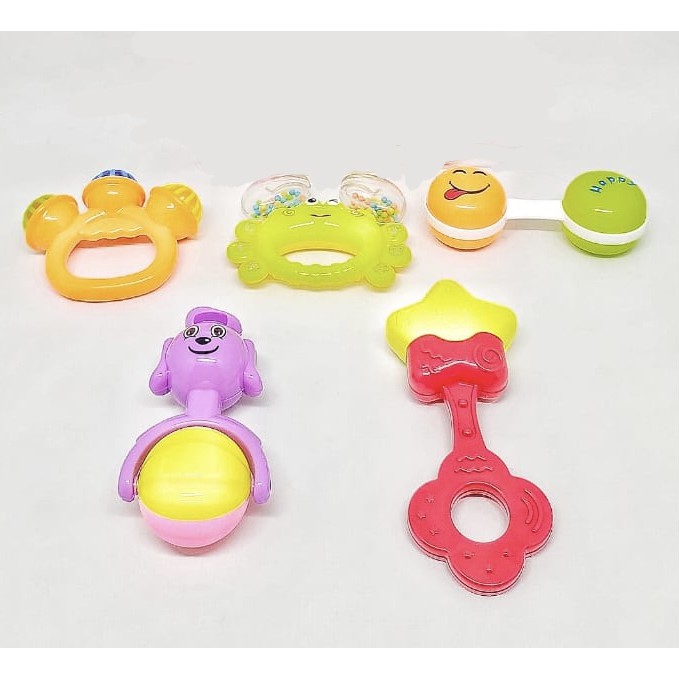 MAINAN BAYI / KERINCINGAN BAYI / RATTLE TOYS MURAH (1pcs)