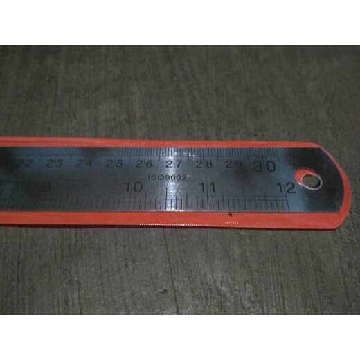 

q4AD5s Penggaris Besi Steinless 30Cm 30 Cm 12" 12 Inch As71S0D
