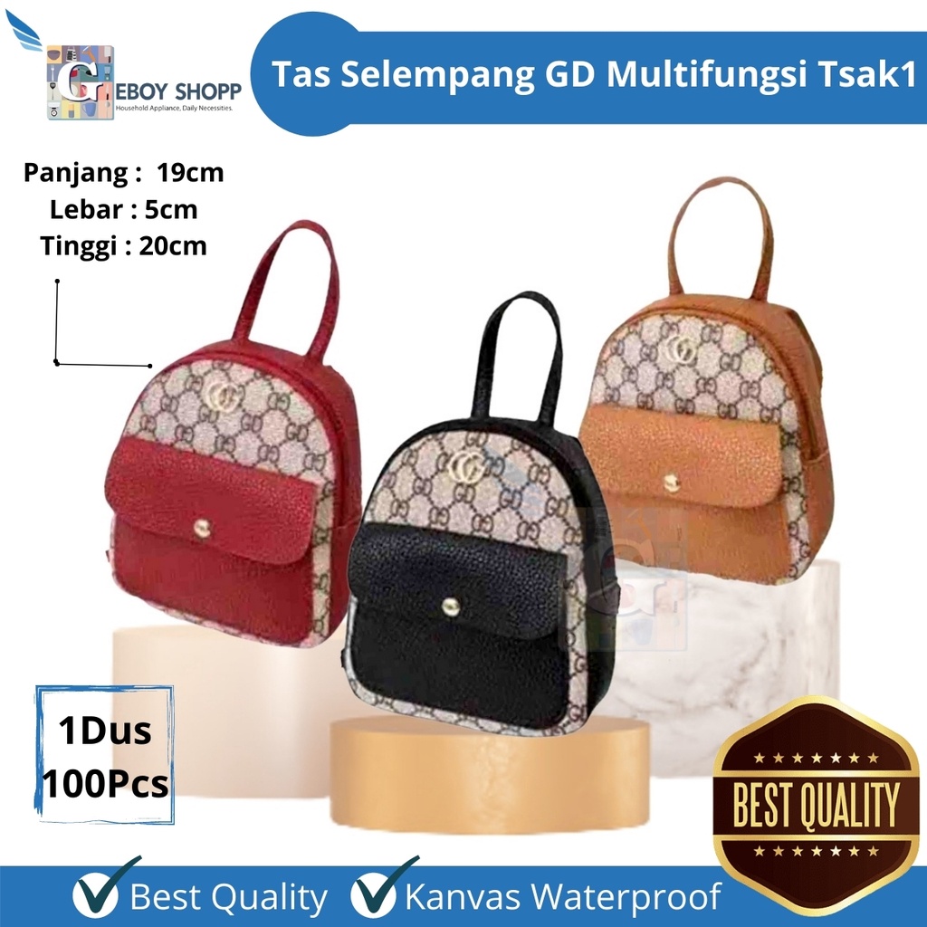 Tas Selempang Cewek Motif GD Multifungsi - TSAK1