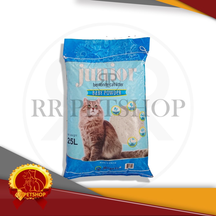 [GOSEND] Pasir Kucing Wangi Gumpal Junior 25 liter / Cat Litter Junior 25 ltR