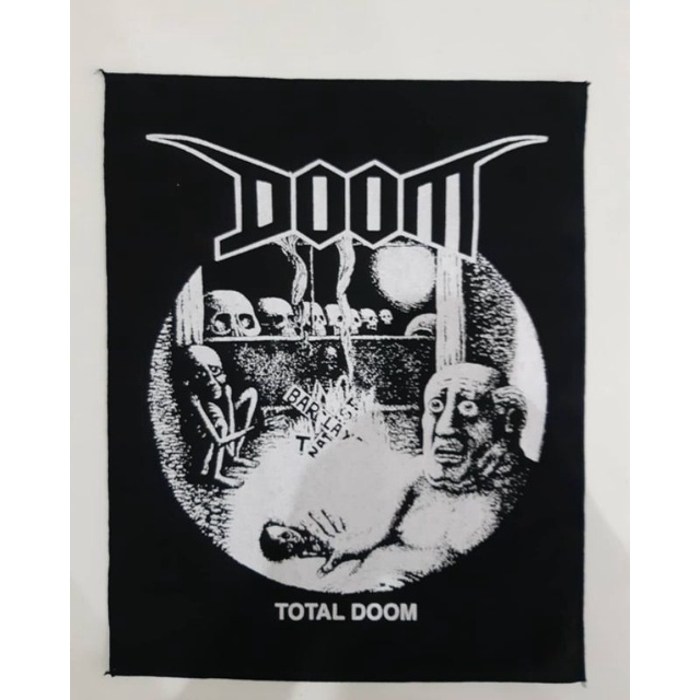 backpatch band punk doom