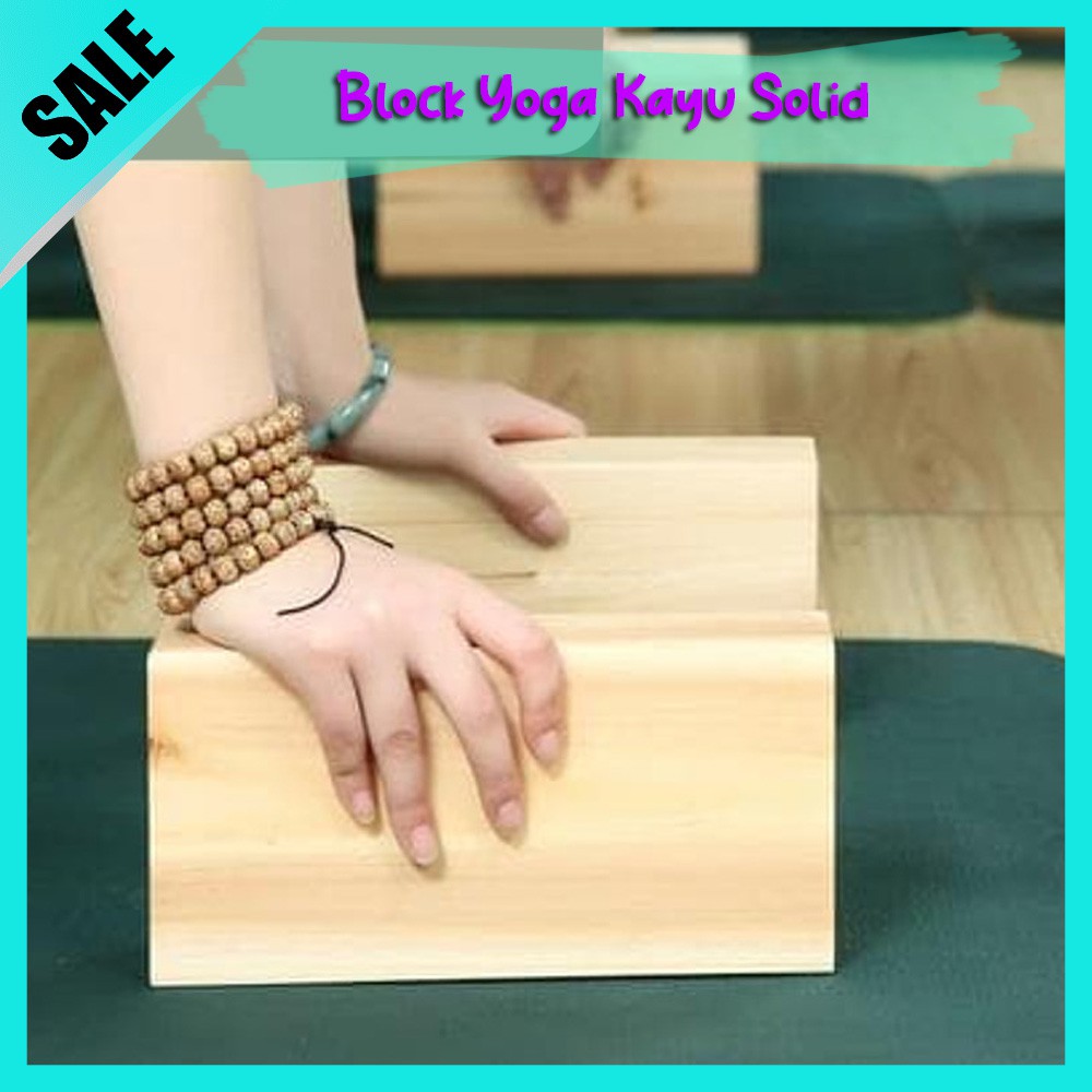 Balok Yoga block Balok Yoga Kayu Balok Yoga Kettler Alat Fitnes Peralatan Yoga Murah