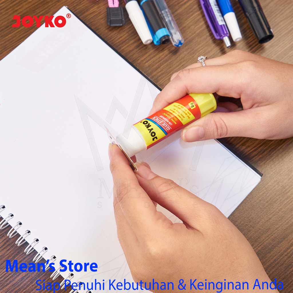 

Baru Lem Stik Joyko 8Gr / Lem Putar Gs 09 / Glue Stik Gs-09 8Gr /Lem Kertas