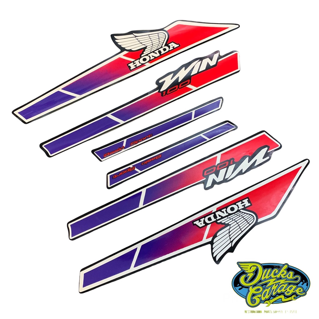 striping stiker sticker list body honda win sport custom