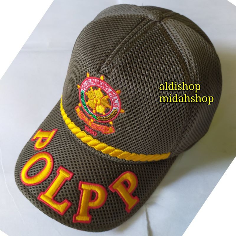 topi polpp jaring lis / TOPI SATPOL PP