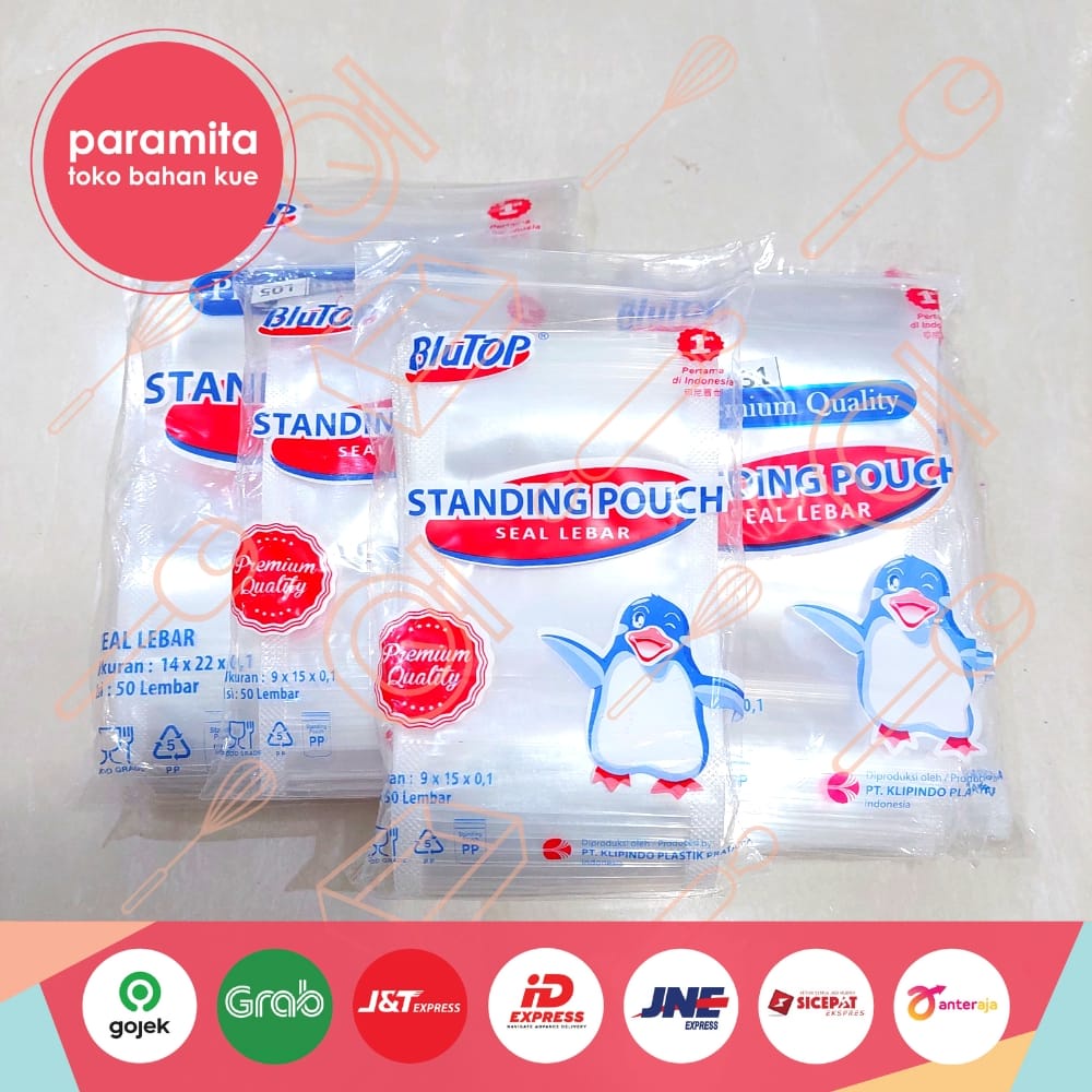 Blutop Standing Pouch Ukuran Besar