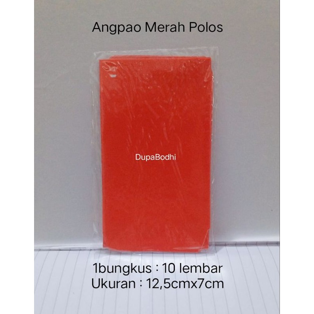 

angpao merah / angpao merah polos / angpow / ang pao / angpau / angpau imlek / amplop merah