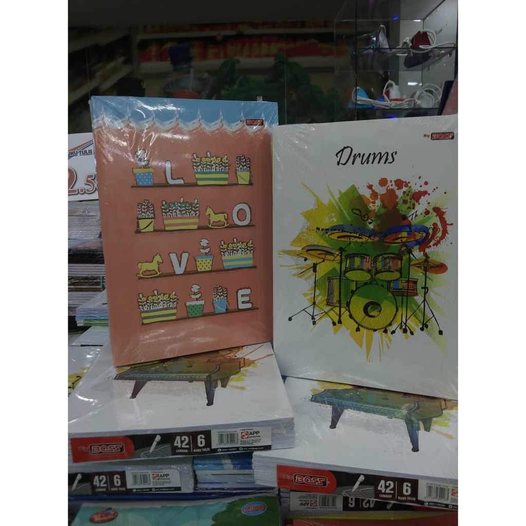 

Buku Tulis BIG BOSS 42 Lembar x 6pcs