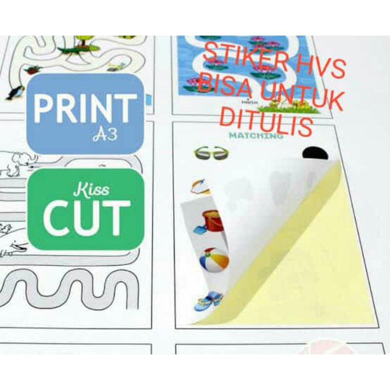 

STIKER LABEL KEMASAN HVS LEMBARAN A3 + CUTTING ( BULAT,KOTAK,OVAL,POLA) MINIMAL ORDER 5 LEMBAR
