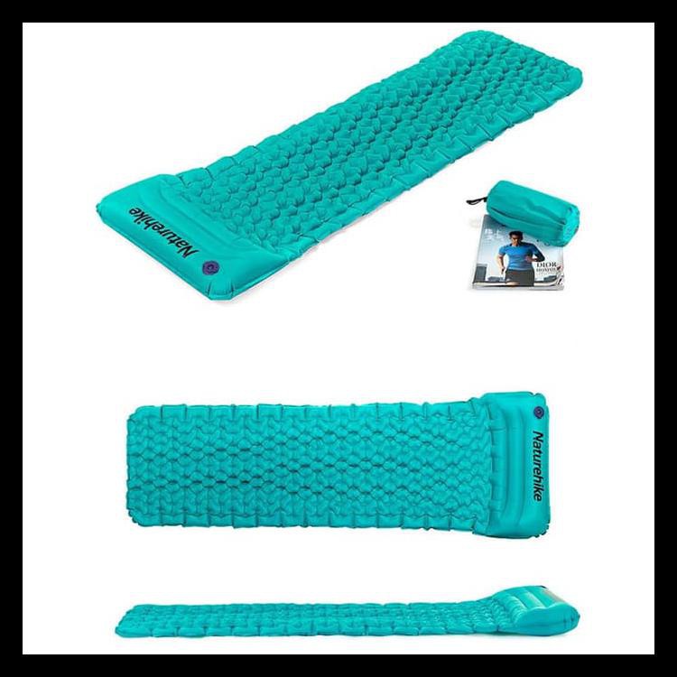 sleeping pad naturehike / kasur angin naturehike / matras naturehike - Biru Muda Kode 385
