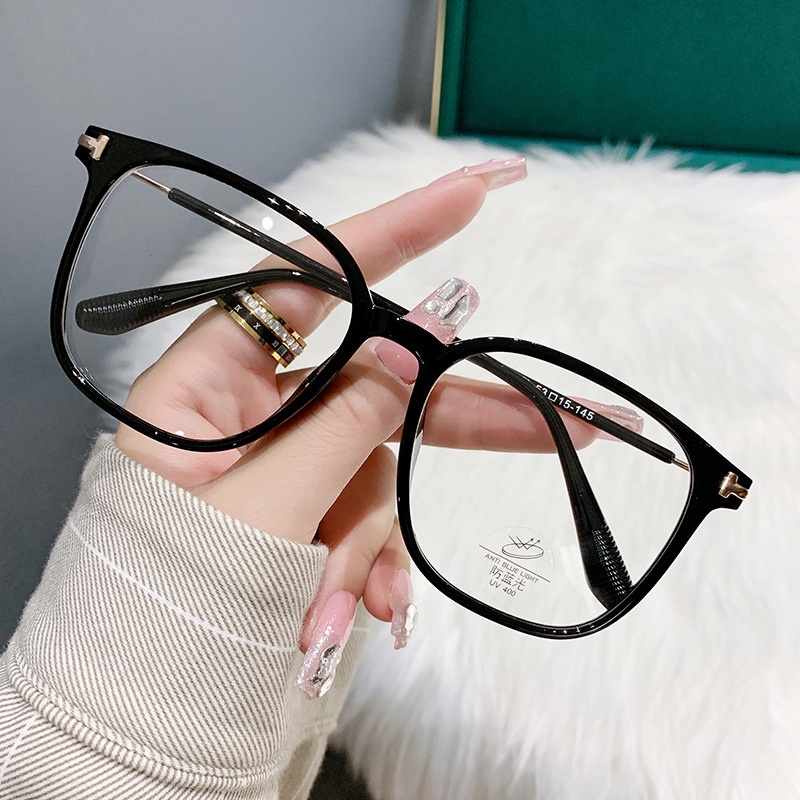 Kacamata anti blue light TR90 Warna Coklat Untuk Pria Dan Wanita