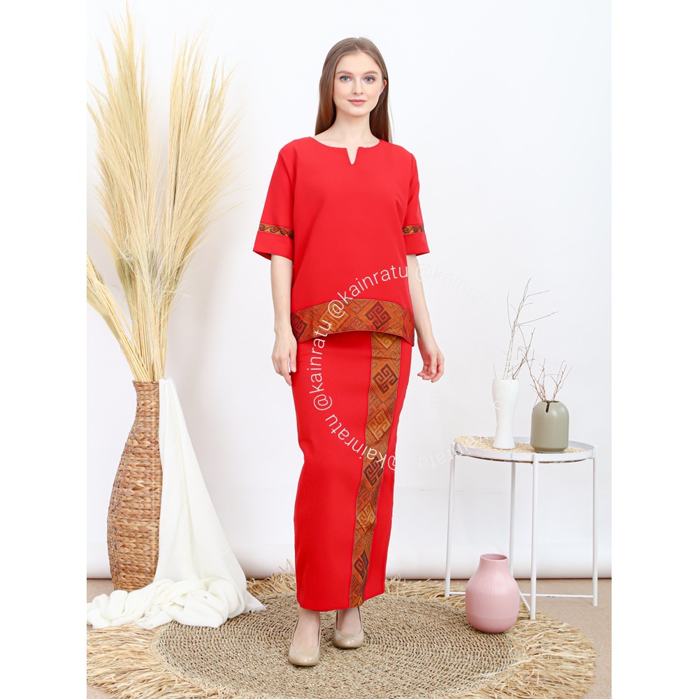 Set Tenun Pamiring - Setelan Tenun Wanita