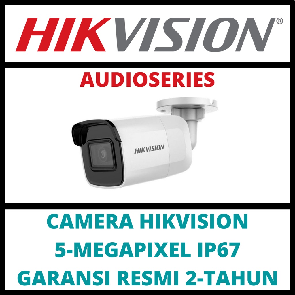 CAMERA CCTV HIKVISION 5MP 4K AUDIO SERIES OUTDOOR KAMERA CCTV