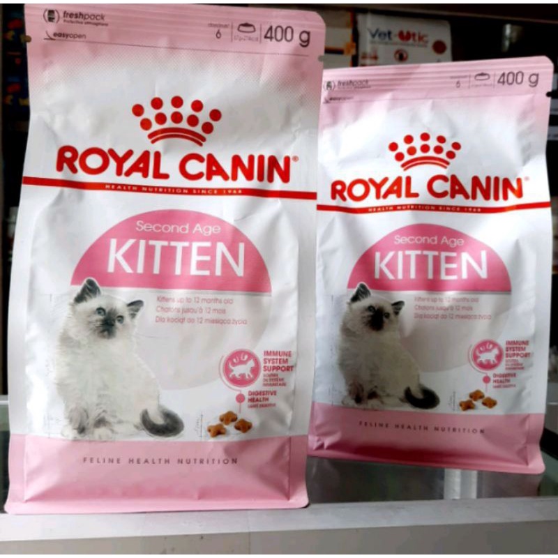 Royal Canin Kitten 400 gram / Rc kitten 36 / Makanan Kucing Freshpack