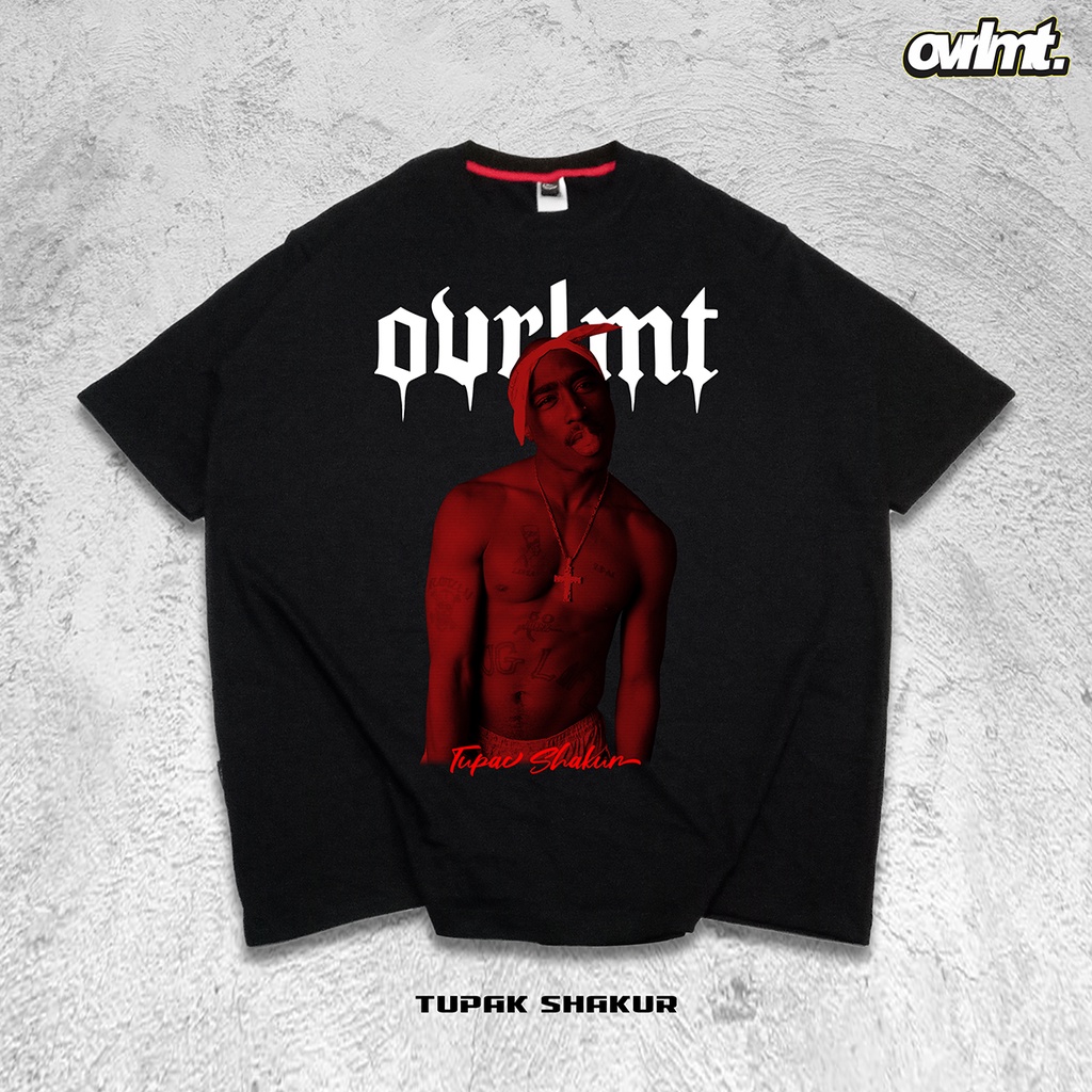 T-SHIRT | KAOS | OVERSIZE | TUPAC SHAKUR | OVERLIMIT