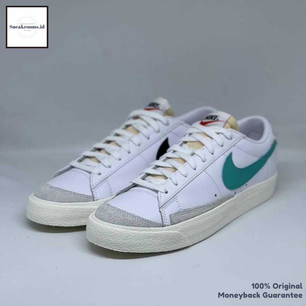 Sepatu Sneakers / Nike Blazer Low '77 Vintage White Washed Teal / Original 100%