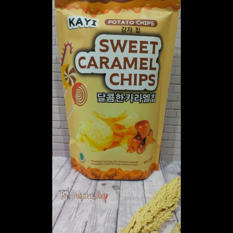 

Kayi Potato Chips Korean Snack - Sweet Caramel 75Gr