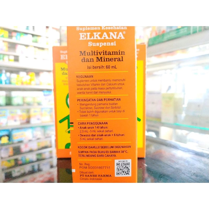 ELKANA SIRUP 60 ML