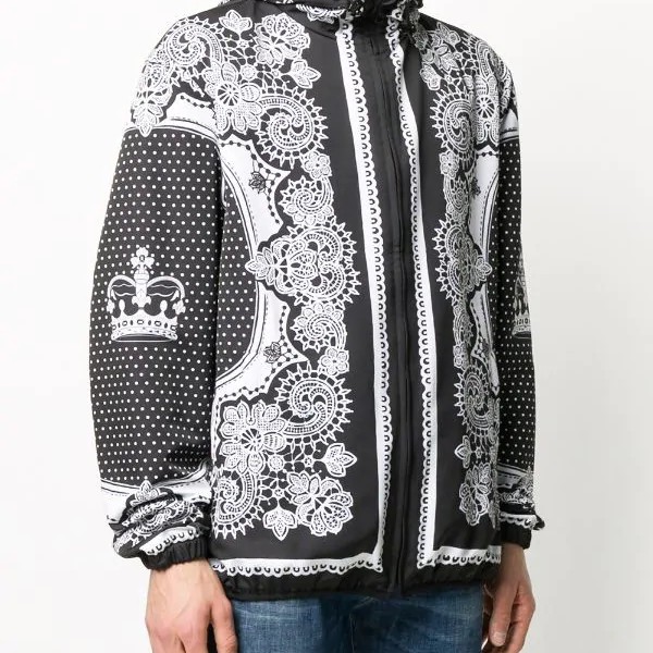Dolce &amp; Gabbana bandana print bomber jacket