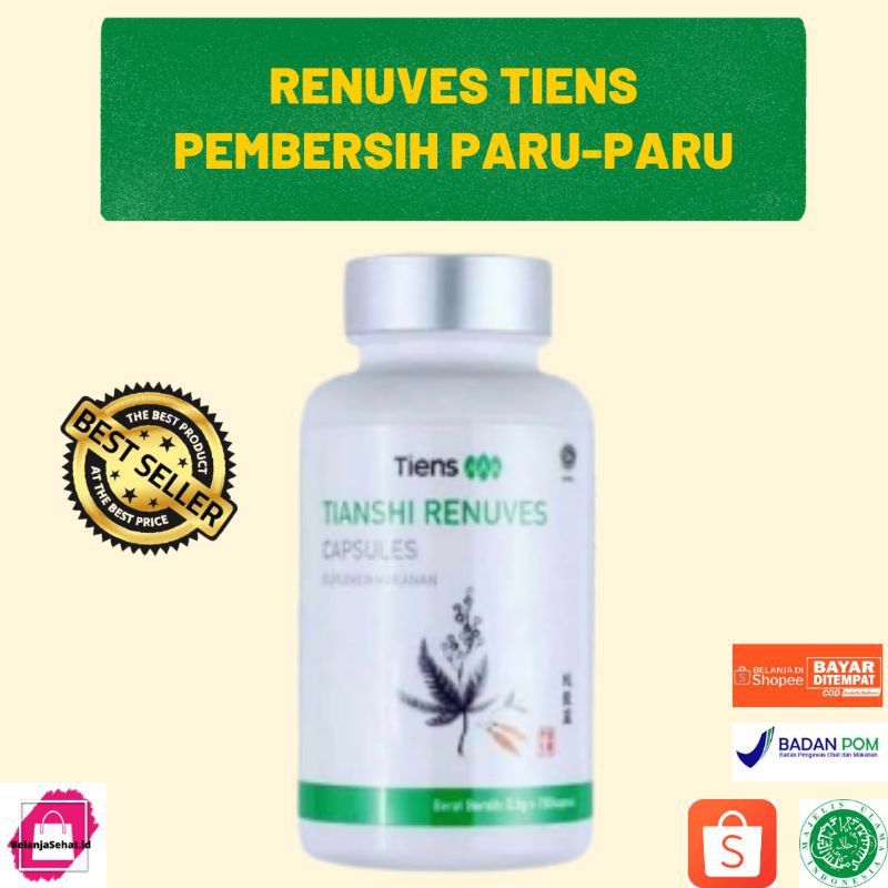 Renuves Tiens Pembersih Paru-paru
