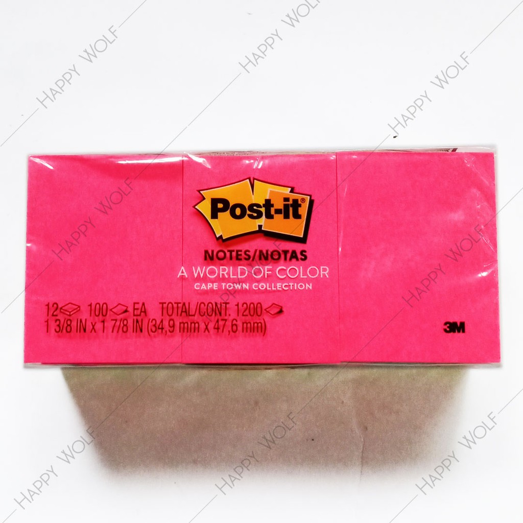 

Sticky Notes Post-it No. 653AN Uk. 34.9 x 47.6 mm