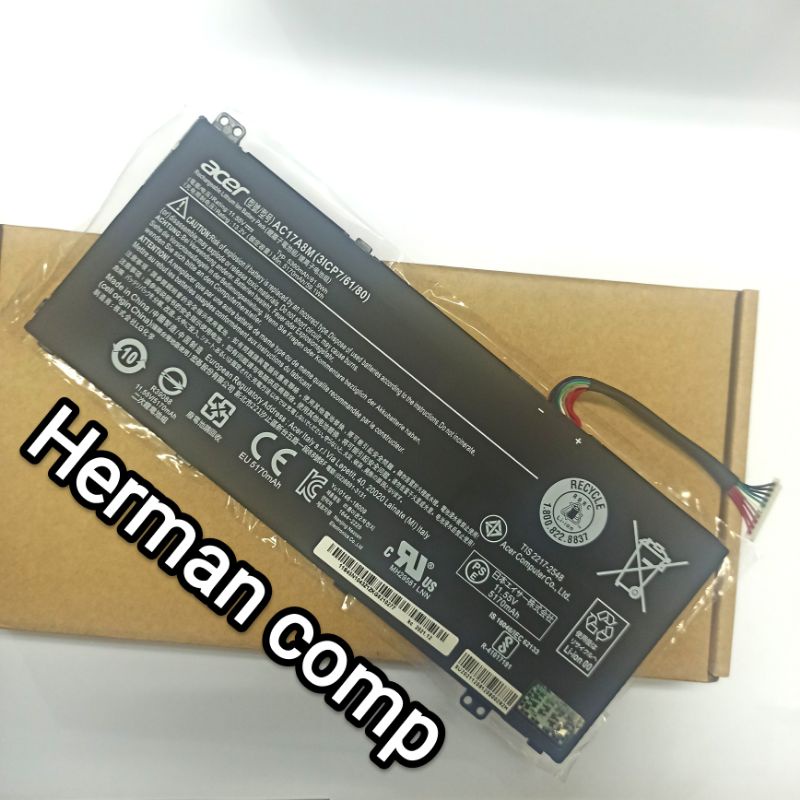 Original Baterai Acer Aspire 5 A514-51 A514-52 A514-53 AC17A8M