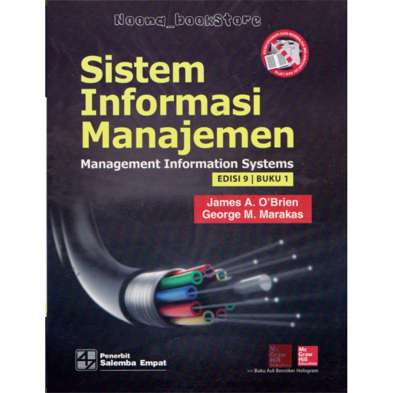 SISTEM INFORMASI MANAJEMEN Edisi 9 Buku 1 | Shopee Indonesia