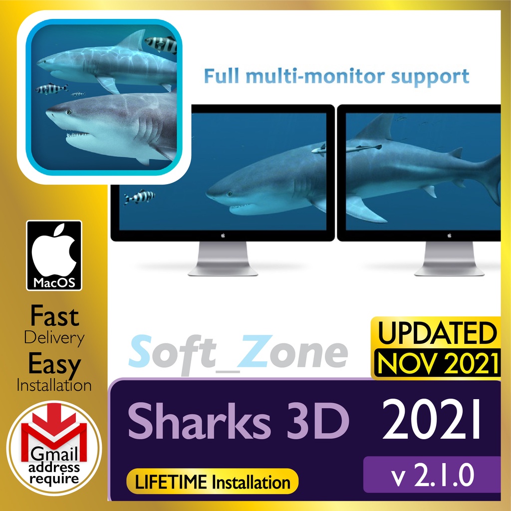 

Shrks 3D 2.1.0 - Lv 3D Wllppr Ftrng Shrks [mcOSX Ctln/BgSr (Intl & M1)Spprt] - Dgtl Dwnld